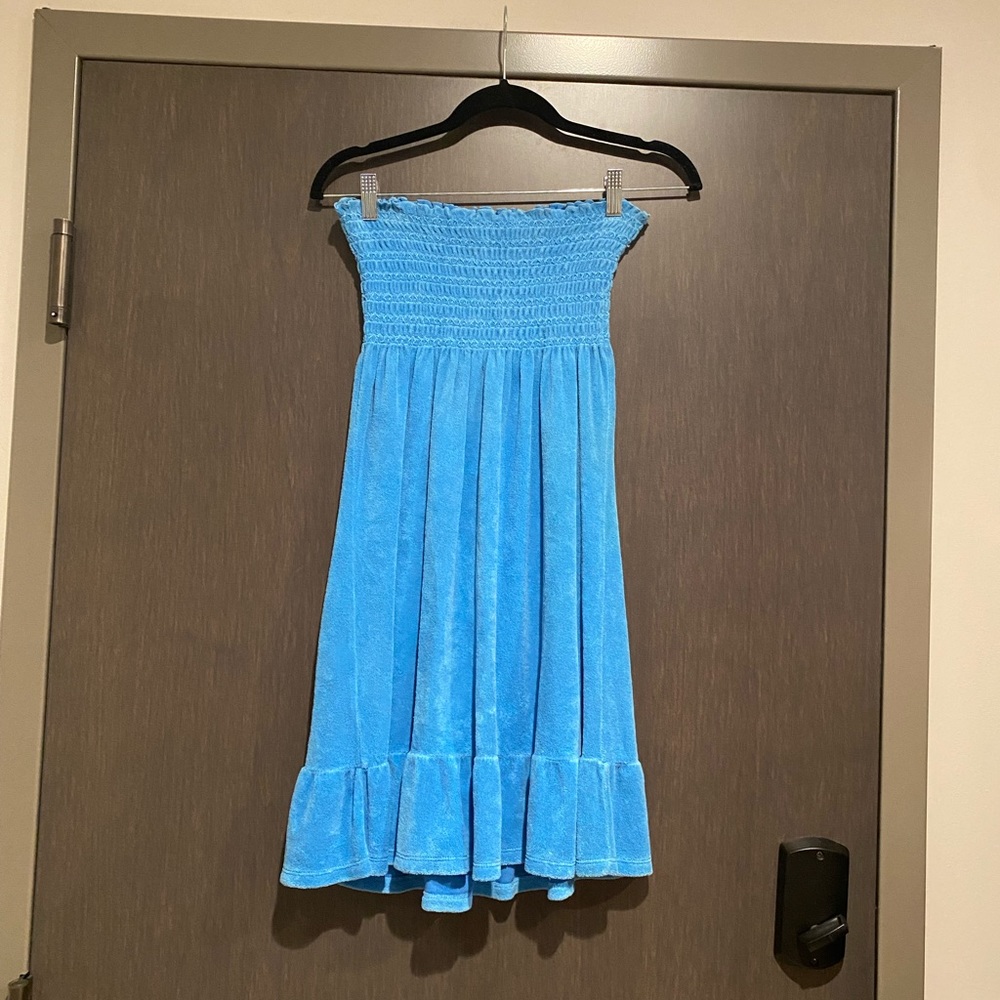 Terry cloth dress